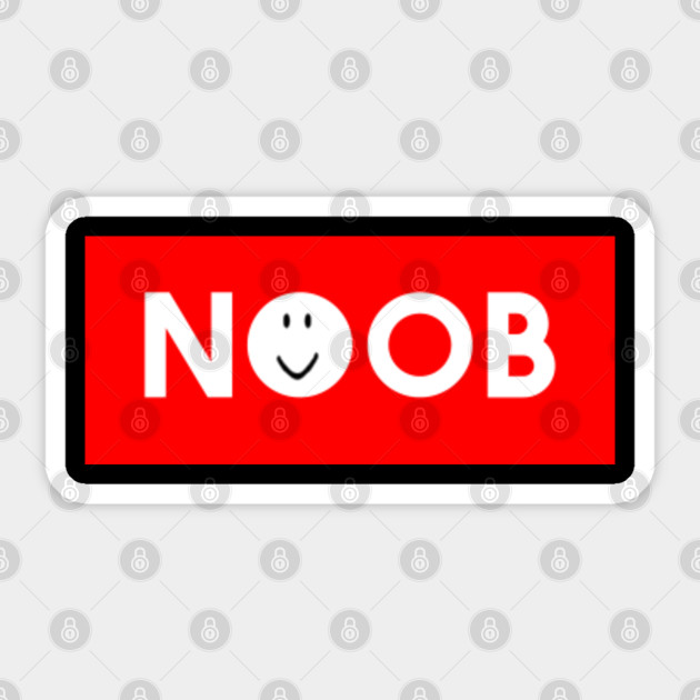 Roblox Noob Oof Roblox Pegatina Teepublic Mx - pegatinas roblox noob teepublic mx