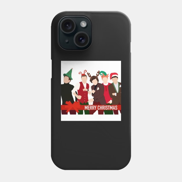 One Direction Christmas Phone Case by designr-shop