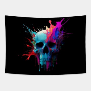 Skull painting Tapestry