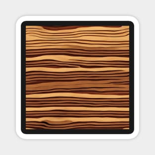 Wood pattern, model 17 Magnet