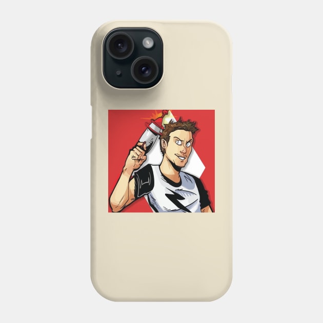 lazarbeam Phone Case by guyo ther