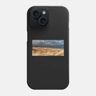 Stormy Bamburgh Beach Phone Case