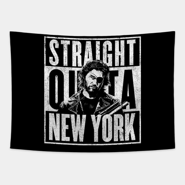 Straight Outta New York Tapestry by huckblade