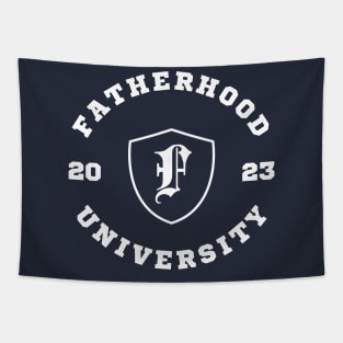 Fatherhood University 2023 New Dad Tapestry