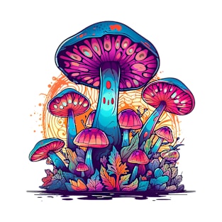 Psychedelic Magic Mushroom T-Shirt