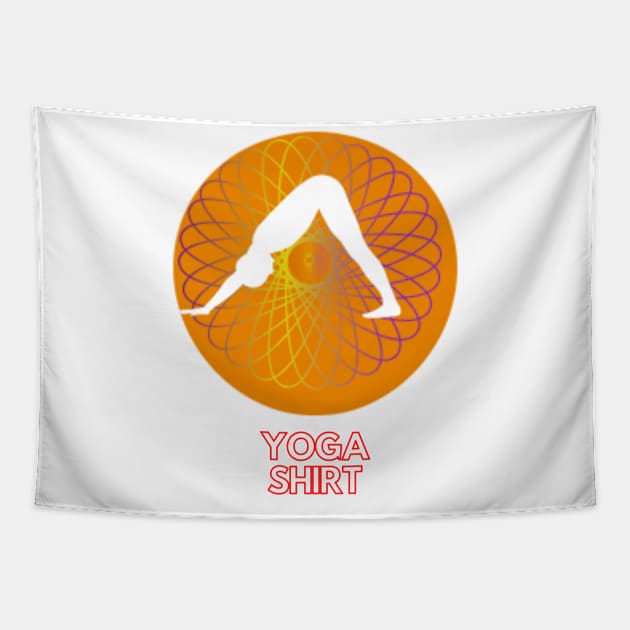 Yoga Tapestry by Gnanadev