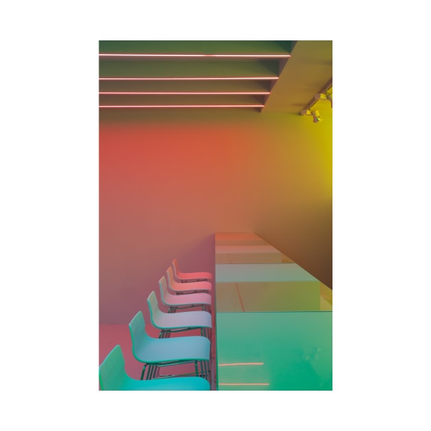 Colorful Cocktails: A Vibrant Photo of a Bar Scene by aestheticand