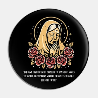 I love mom - mothers day Pin