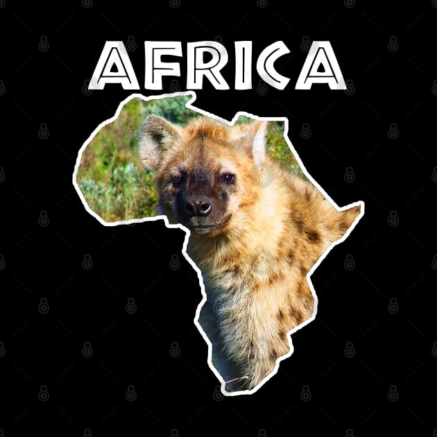 African Wildlife Continent Spotted Hyena by PathblazerStudios