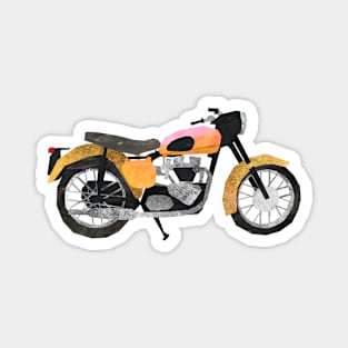 classic motorbike Magnet