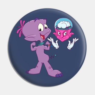 Widget and Mega Brain Pin