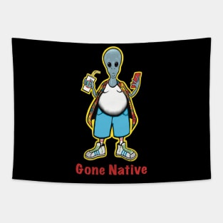 Gone Native Tapestry