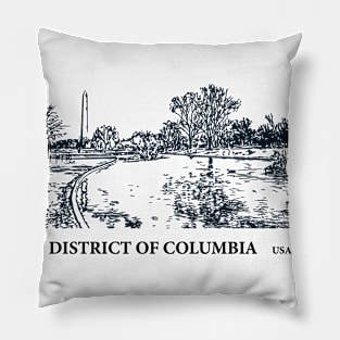 District of Columbia USA Pillow