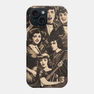 Vintage Music Group Phone Case