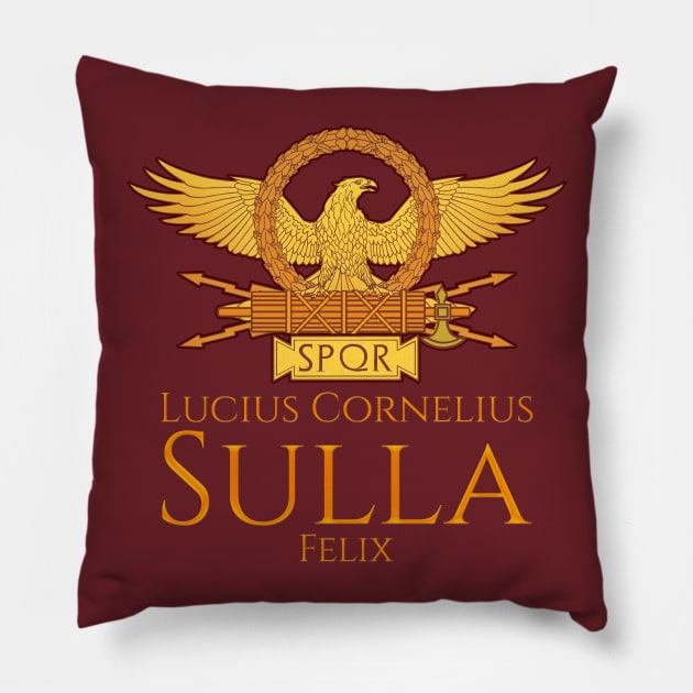 Lucius Cornelius Sulla Pillow by Styr Designs