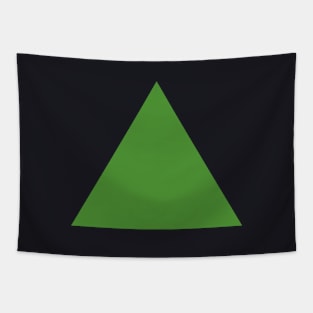 Green triangle Tapestry