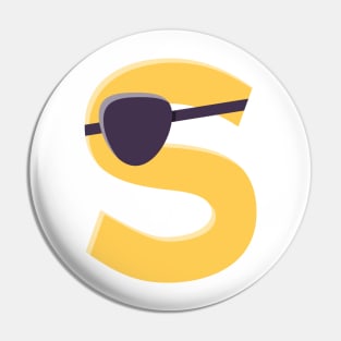 S for Slick Rick Pin