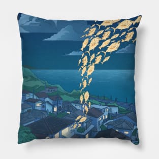 Fish into the sky Pillow