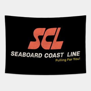 SCL Seaboard Coast Line Railroad Tapestry