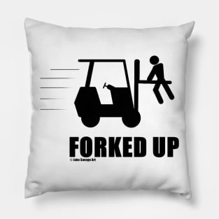 Forked Up Pillow