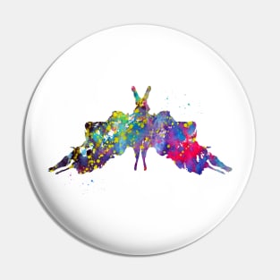 Rorschach inkblot test Pin