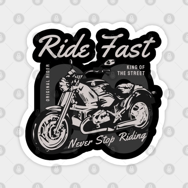 ride fast Magnet by busines_night