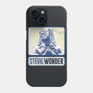 Stevie Wonder /// Faded Style Retro Fan Design Phone Case