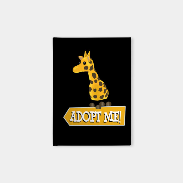 Adopt Me Roblox Giraffe Adopt Me Roblox Notebook Teepublic - giraffe roblox