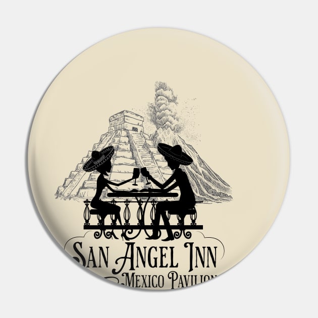 San Angel Inn Mexico Pavilion World Showcase Pin by Joaddo