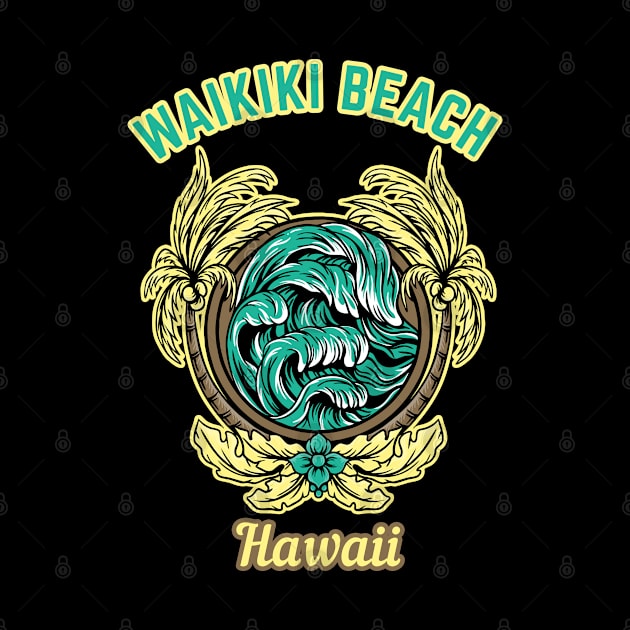 Waikiki Beach by LiquidLine