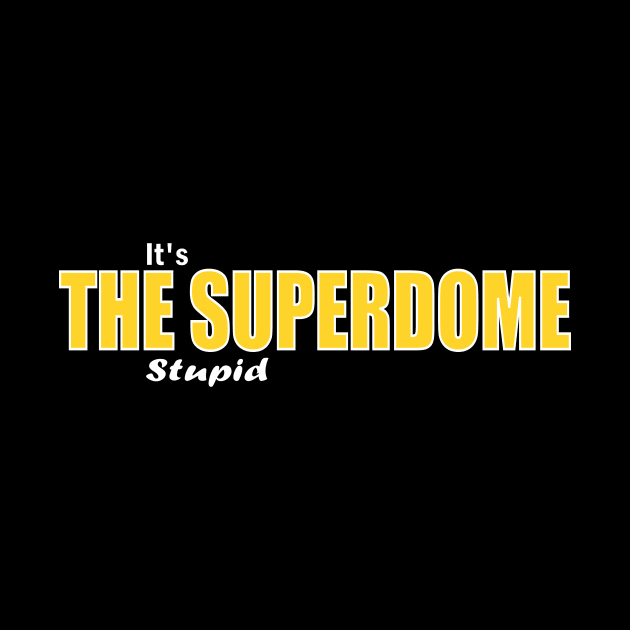 It's the Superdome Stupid by Retro Sports