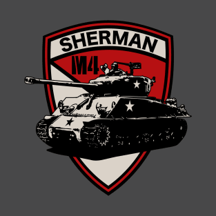 M4 Sherman Tank (Small logo) T-Shirt