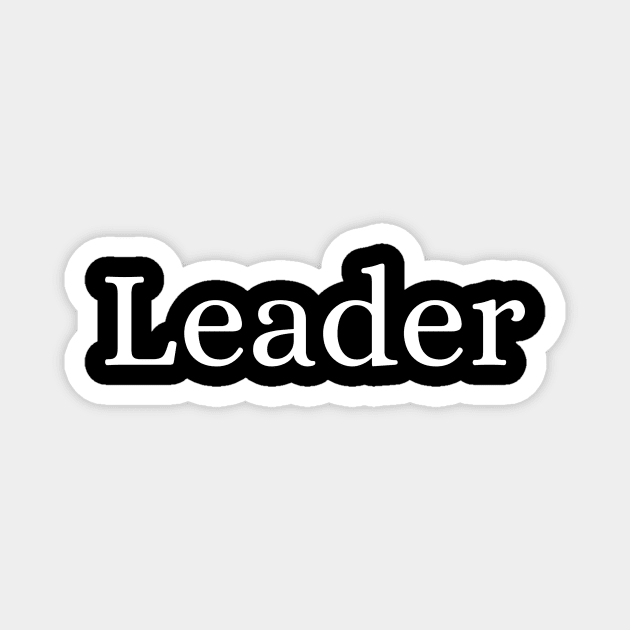 Leader Magnet by Des