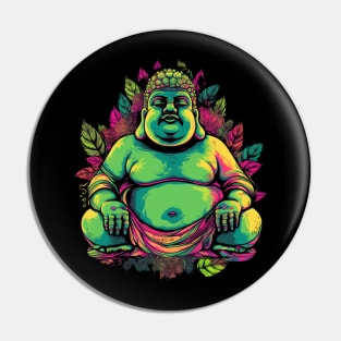 Peace Buddha Pin