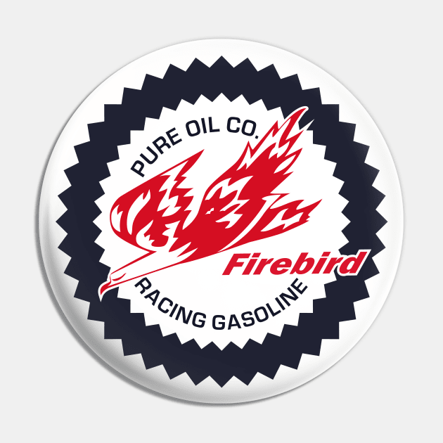 Pure Firebird Racing Gasoline vintage sign Pin by Hit the Road Designs