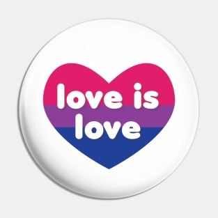 Love is love [Bisexual] Pin