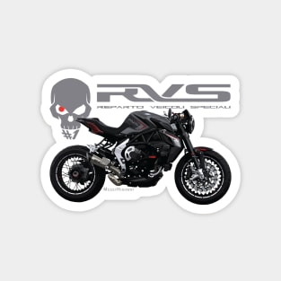 MV Agusta RVS#1 18 black, sl Magnet