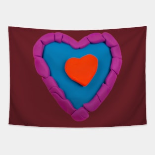 Love Heart Tapestry