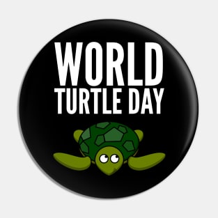 World Turtle Day Pin