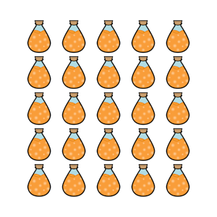 DIY Orange Potions/Poisons for Tabletop Board Games (Style 2) T-Shirt