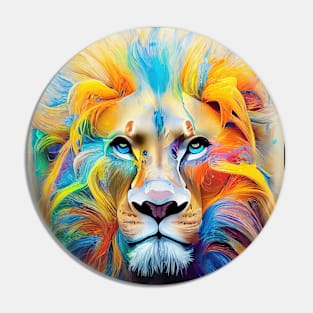 Lion  Animal Discovery Adventure Nature Planet Earth Paint Pin