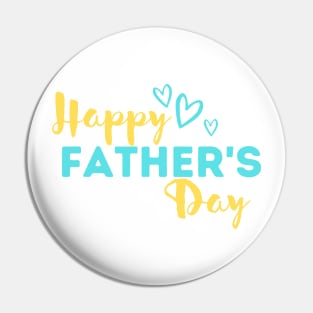 HAPPY FATHER'S DAY BEST GIFT FOR DADS HEART LOVE DAD Pin