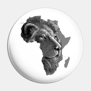 King of africa Pin