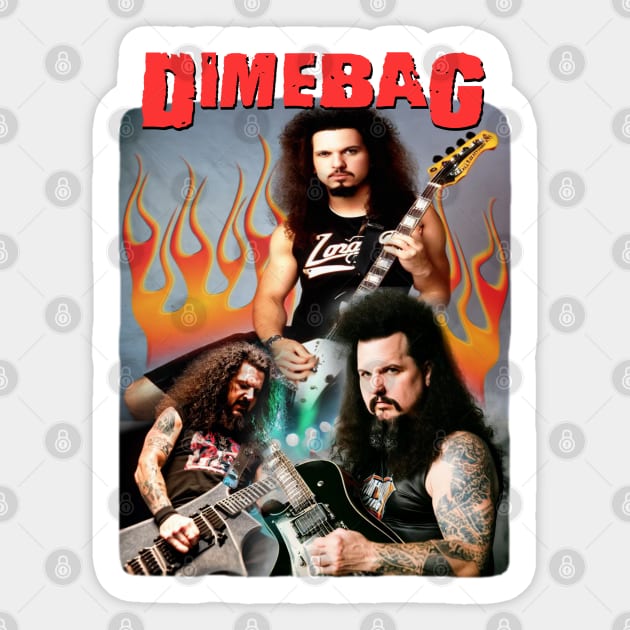 Dimebag Stickers for Sale