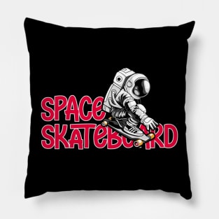 Space Skateboard Pillow