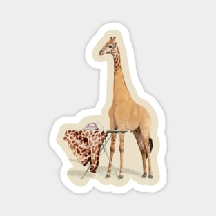 Giraffe's Wrinkle-Free Style Magnet