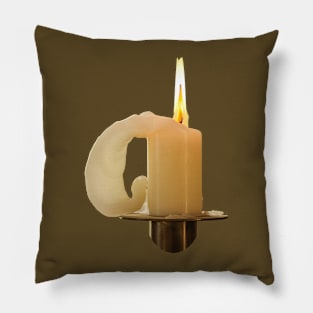 Candle flame Pillow