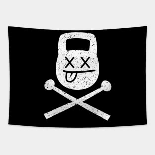 Cool Death by Kettlebell & Mace - Bone Colorway Tapestry