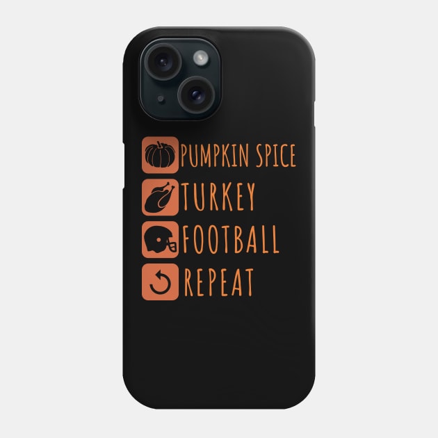 Autumnal Feast Cycle Phone Case by Life2LiveDesign