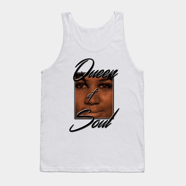 Vintage Aretha We Love You Queen Soul Diva 80s 70s 60s Unisex Tank Vintage Aretha We Love You Queen Soul Diva 80s 70s 60s Unisex Tank